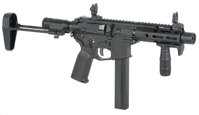 Cyma CM.106 PDW SMG Upgraded-Version Platinium Black 0,5 Joule